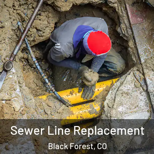  Sewer Line Replacement Black Forest, CO